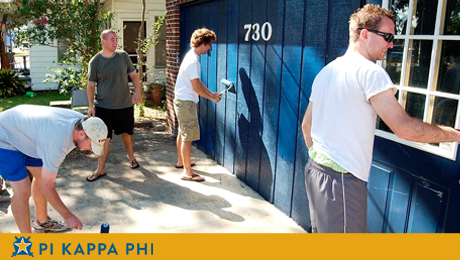 Pi Kappa Phi's NSU chapter house receives facelift