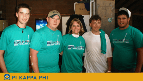 NSU Pi Kapps “Give-A-Push” to Georgia workshop serving people with disabilities