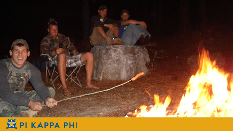 NSU Pi Kapps build brotherhood at Fall campout
