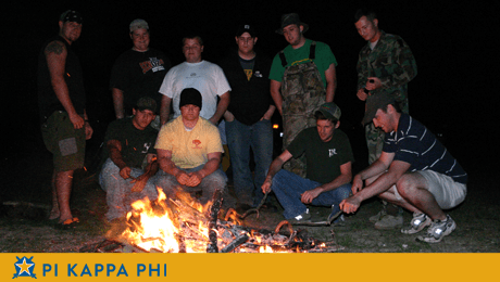 Beta Omicron chapter brotherhood retreat heads to Kisatchie National Forest