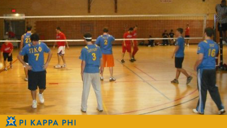 Powerhouse- Pi Kapp volleyball team competes in state tourney