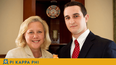 Internship takes Pi Kappa Phi member to Senator’s office on Capitol Hill