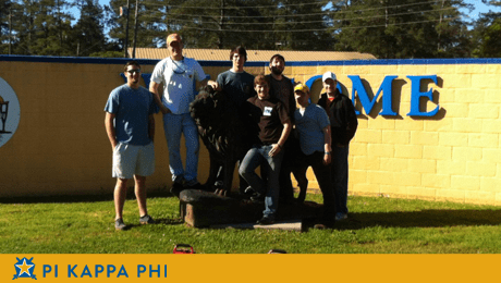 Pi Kappa Phi members transform summer camp serving people with disabilities