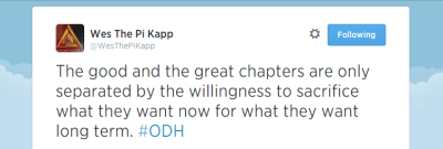 NSU alumnus inspires Pi Kapps one tweet at a time (Tweet)