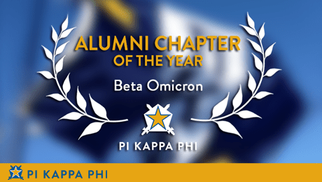 Beta Omicron again named Pi Kappa Phi’s ‘Alumni Chapter of the Year’