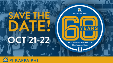 Beta Omicron Chapter planning 60th anniversary reunion for Oct 21-22