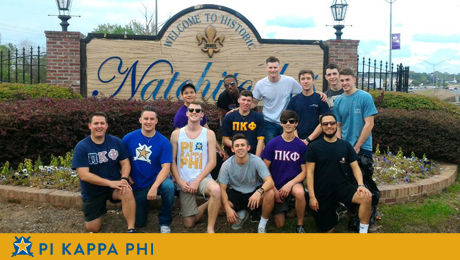 A clean sweep for Pi Kappa Phi's road cleanup